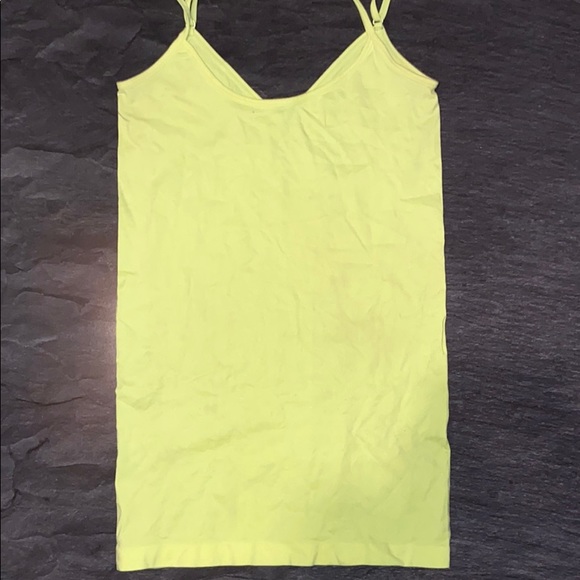 🌵3/$20• Basic Neon Spaghetti Strap Tight Tank Top - Picture 2 of 2